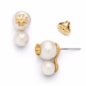 Tori Burch Pearl Studs